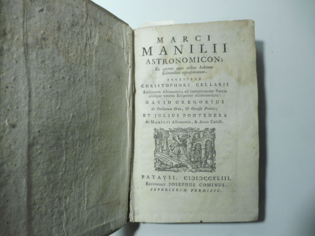Marci Manilii Astronomicon ex optimis quas adhuc habemus editionibus repraesentatum